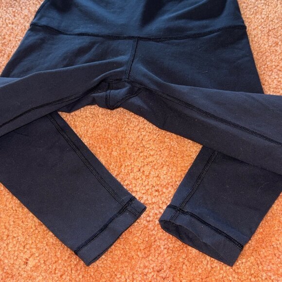 Lululemon Wunder Under Pant High Rise Black 30" Yoga Activewear Leggings Size 6 - Picture 4 of 8